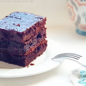 EXQUISITO Y CHOCOLATOSO Brownie vegano (Sin gluten, sin azúcar, sin lactosa, sin grasa) - Lo hacemos en la licuadora o multiprocesadora!