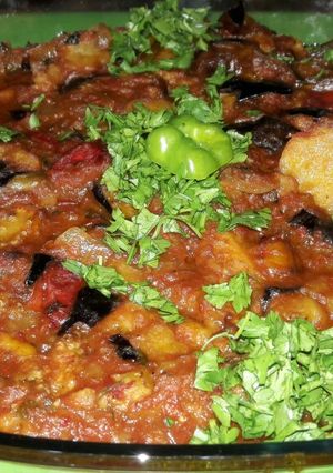 صورة لوصفة مطبق باتنجان