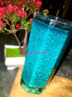 Blue pineapple juice ainihin hoton girkin