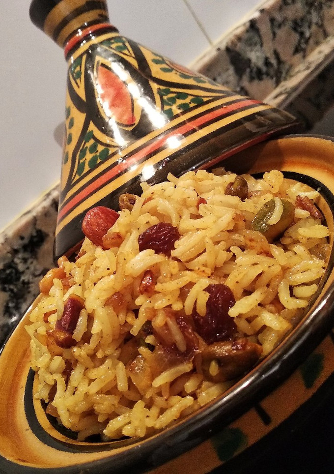 Una foto de Arroz basmati al estilo árabe