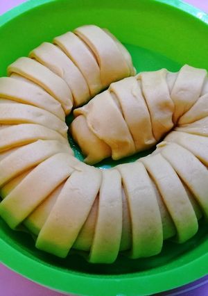 Almás fahéjas "hernyó" recept fotója
