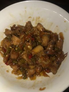 Foto resep Cumi asin kecap pedas
