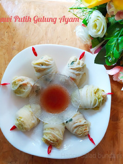 Foto resep Sawi Putih Gulung Ayam