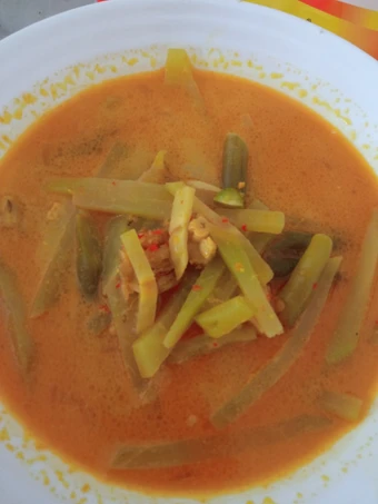 Easy Steps to Prepare Lodeh Labu Siam Tempe (No Santan, Pakai Fiber Creme) the So Delicious You can take Joss in your mouth