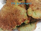 Telur dadar hijau