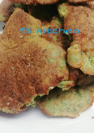 Foto resep Telur dadar hijau