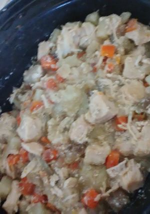 A picture of Paleo Chicken Pot "pie".