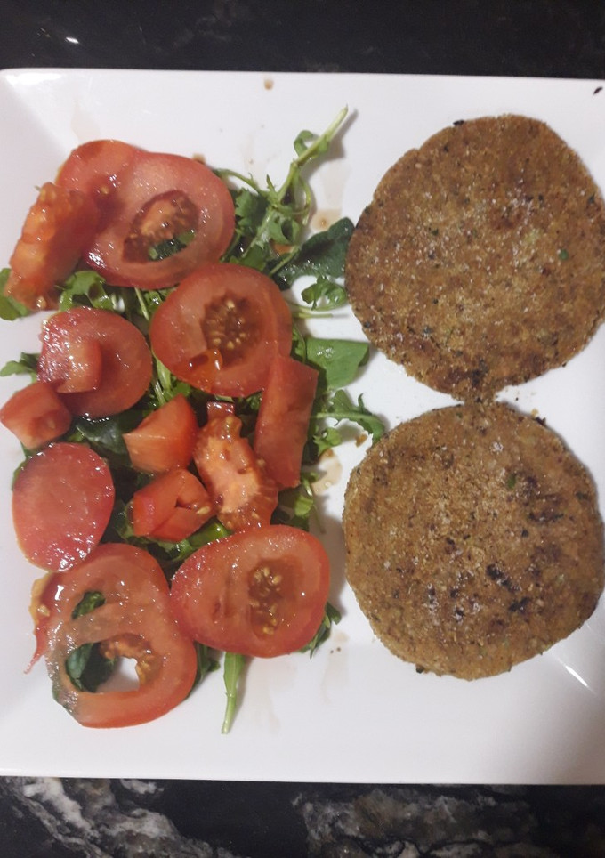 Una foto de Hamburguesas veganas de soja
