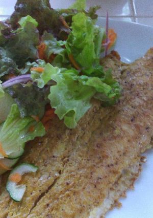 Una foto de Filete de pescado a la mostaza