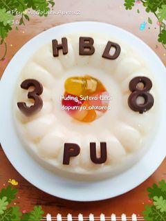 Foto resep Puding Sutera Leci