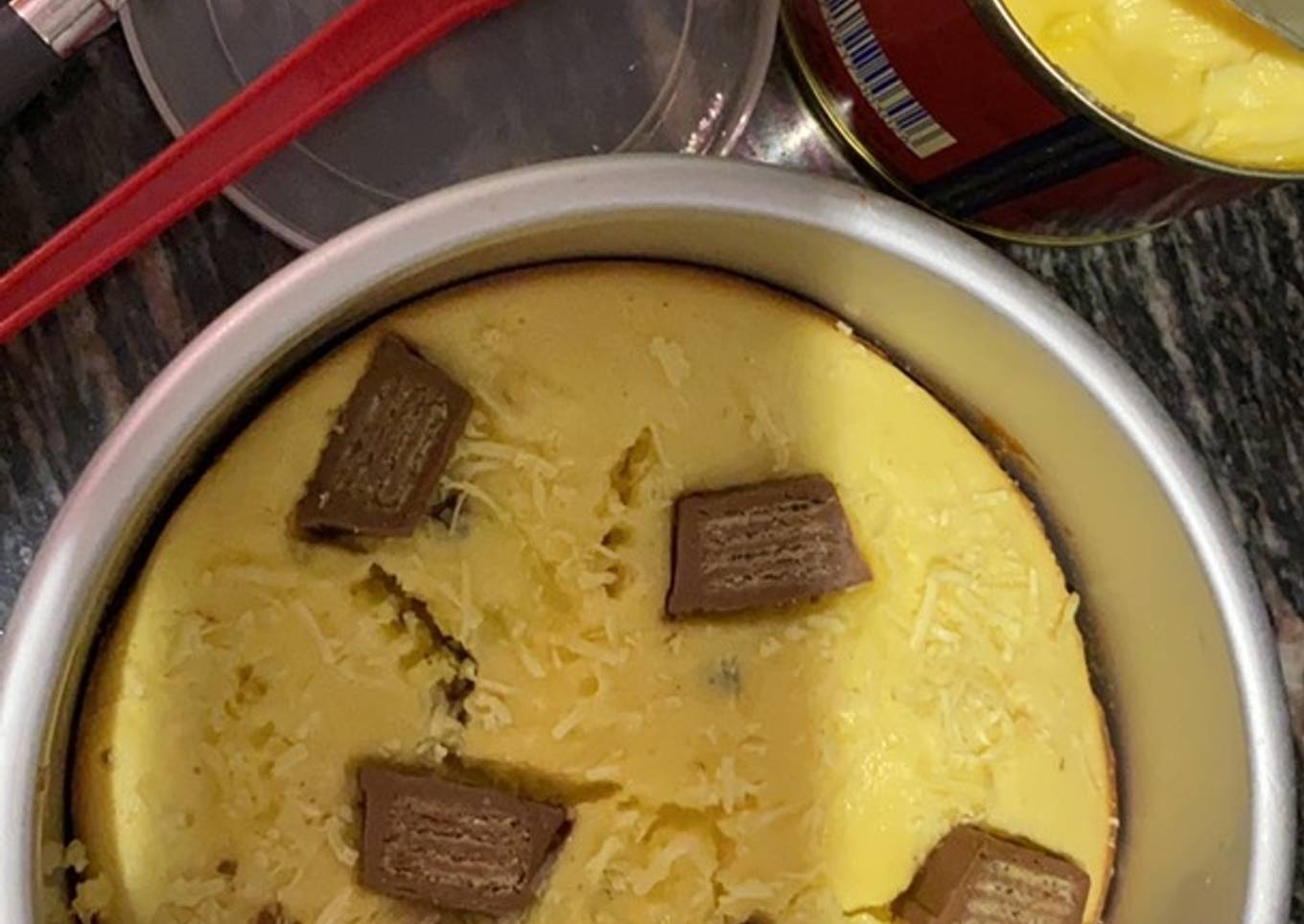 Bolu poteng choco chesse panggang