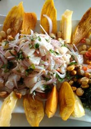Una foto de Ceviche de pescado