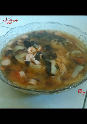 Foto resep Soup kimchi (kimchi jjigae)