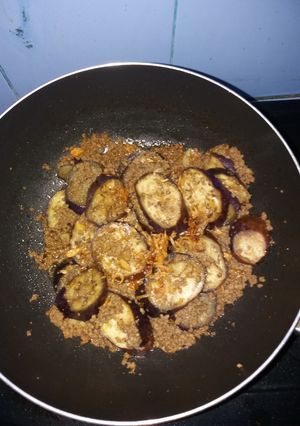 Foto resep Tumis terong dan daging giling
