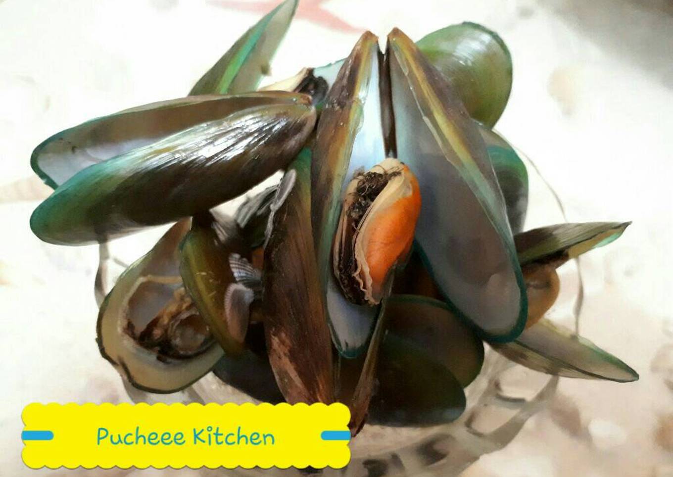 Kerang hijau rebus simple