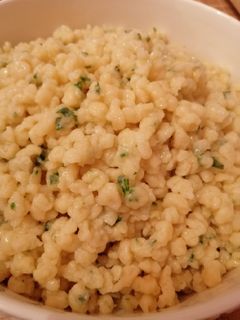 Petrezselymes nokedli recept fotója