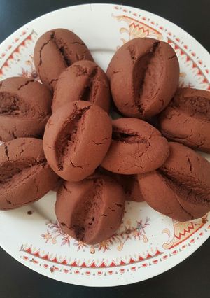 عکسی از دستور شیرینی دانه قهوه