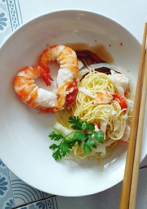 Hình của món Mì xào không dầu.