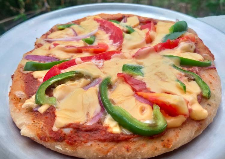 Simple Way to Make Speedy Vegetables Pizza