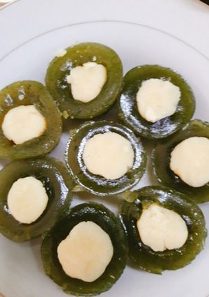 Hình của món Bánh bèo lá dứa.