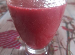 صورة لوصفة عصير فراولة🍓