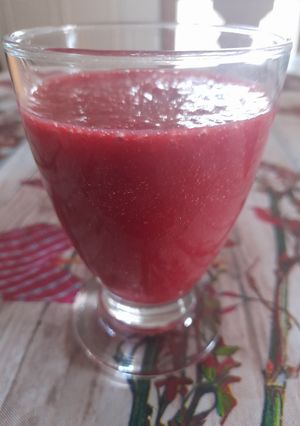 صورة لوصفة عصير فراولة🍓