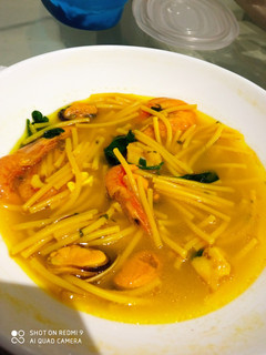 Una foto de Sopa de pescado