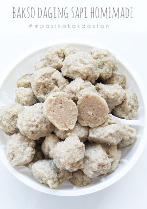 Foto resep Bakso Daging Sapi Homemade - MPASI