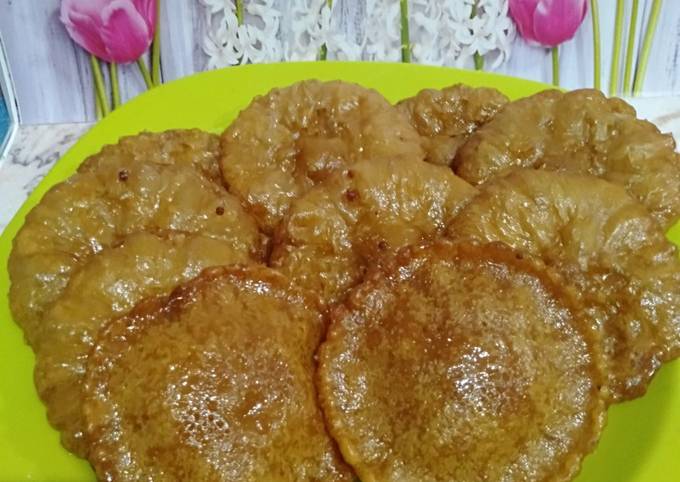 Resep kue cucur ala mpok noni