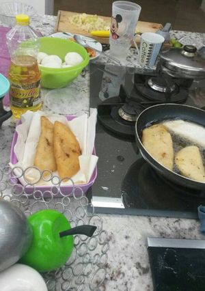 Una foto de Empanadas de camarón