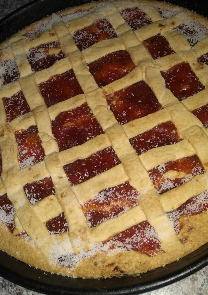 Una foto de Pasta Frola sin TACC