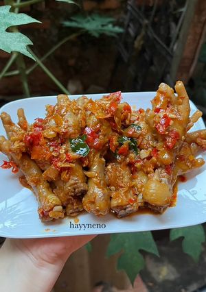 Foto resep Ceker Mercon Pedas Manis