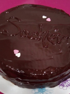 Una foto de Tarta sacher