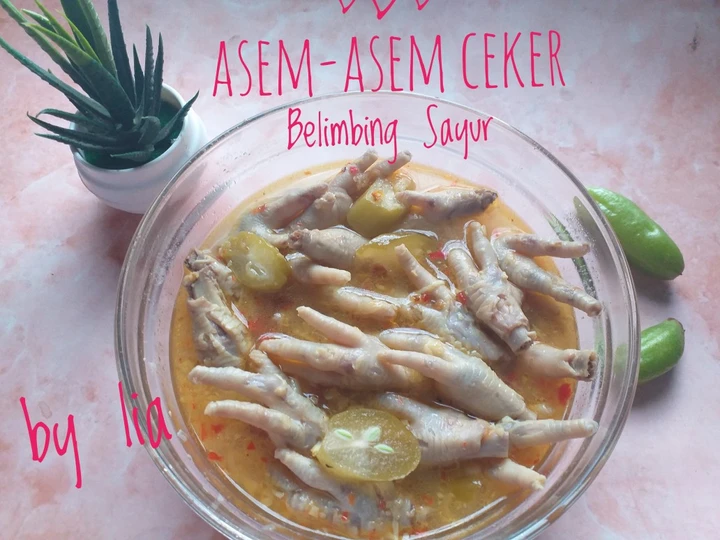 Langkah Mudah untuk Menyiapkan Resep Asem-asem Ceker Belimbing Wuluh yang Sempurna Anti Ribet, Menggugah Selera