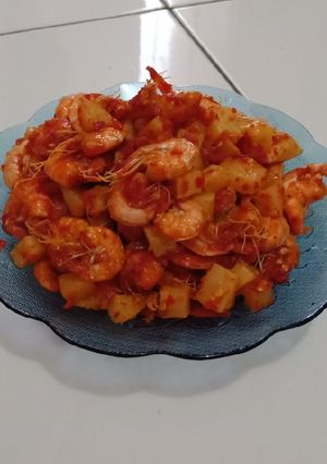 Foto resep Balado Ketang Udang