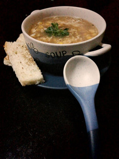 A picture of Sweet Corn Soup.