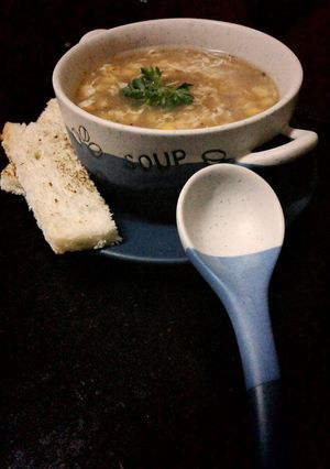 A picture of Sweet Corn Soup.