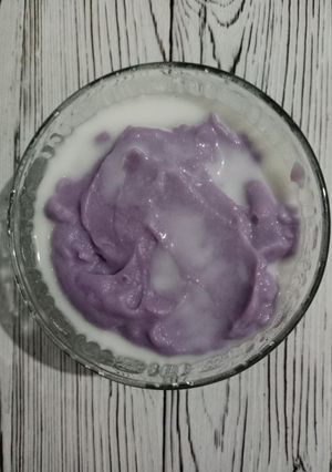 Foto resep 846) Bubur Sumsum Ubi Ungu