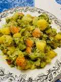 Broccoli cu morcovi și cartofi !
