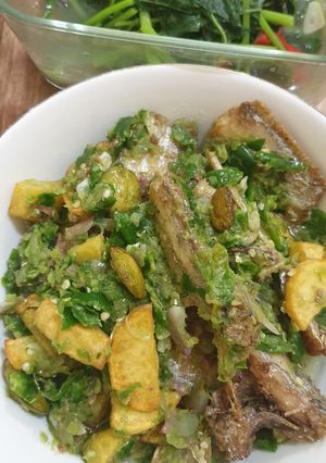 Foto resep Ikan baledang/layur sambal ijo