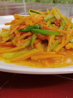 Foto resep Acar kuning wortel timun