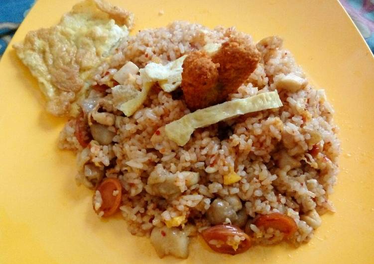 Resep Nasi goreng ayam pedas yang Bisa Manjain Lidah