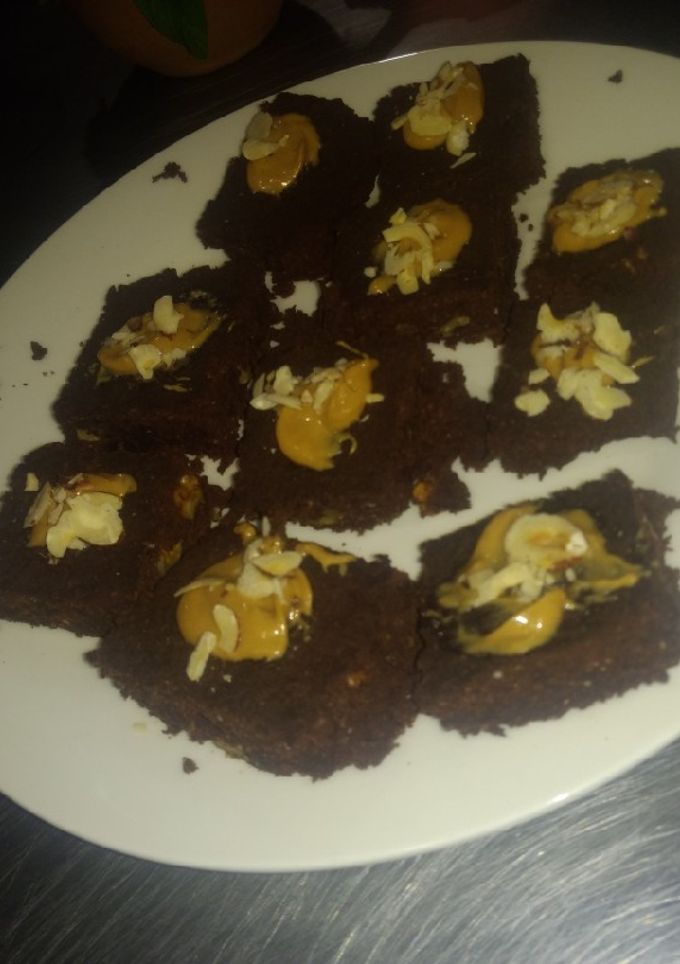 Una foto de Brownie a base de poroto p/ veganos