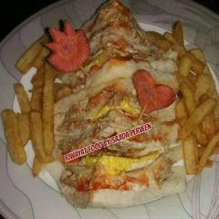 A picture of 🌿🍟💥🍞♨CLUB SANDWICHES ♨🍞💥🍟🌿🌿  #KokabandCookpad.
