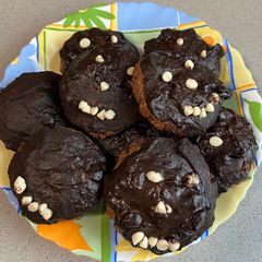 A picture of Healthy Chocolate cookies.