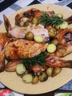 Foto resep Roasted Chicken with butter