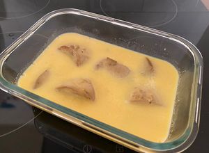 Hízott kacsamáj, vagy libamáj zsírjában recept fotója