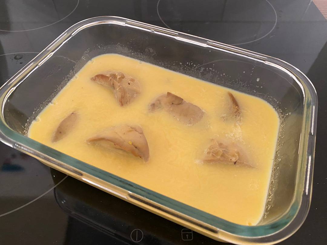 Hízott kacsamáj, vagy libamáj zsírjában recept recept fotó
