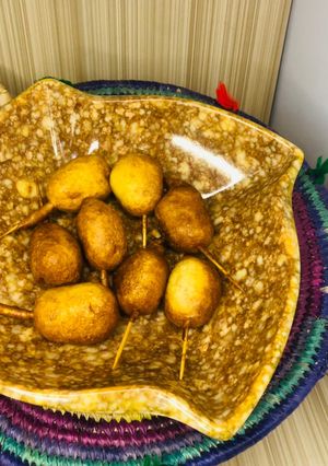 A picture of Corn dog.