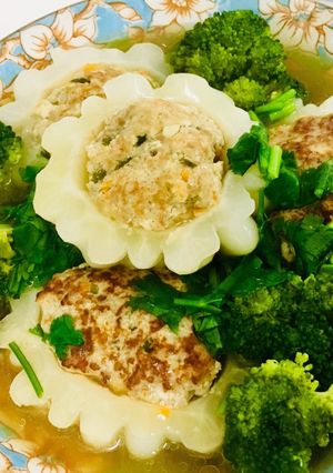 Fa Fa~ 手作 苦瓜丸!💯 的食譜成品照片